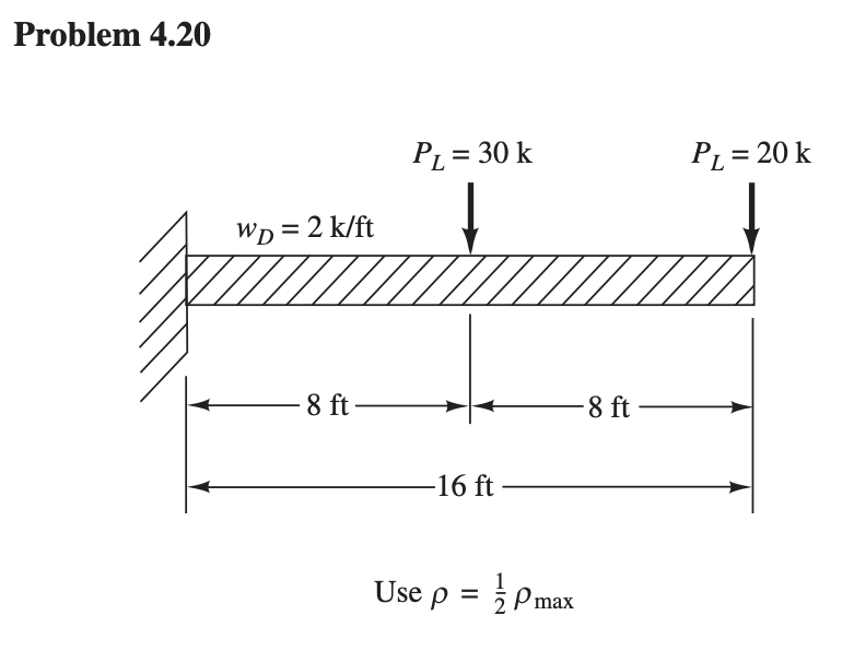 Solved For Problems 4.10 to 4.22, design rectangular | Chegg.com