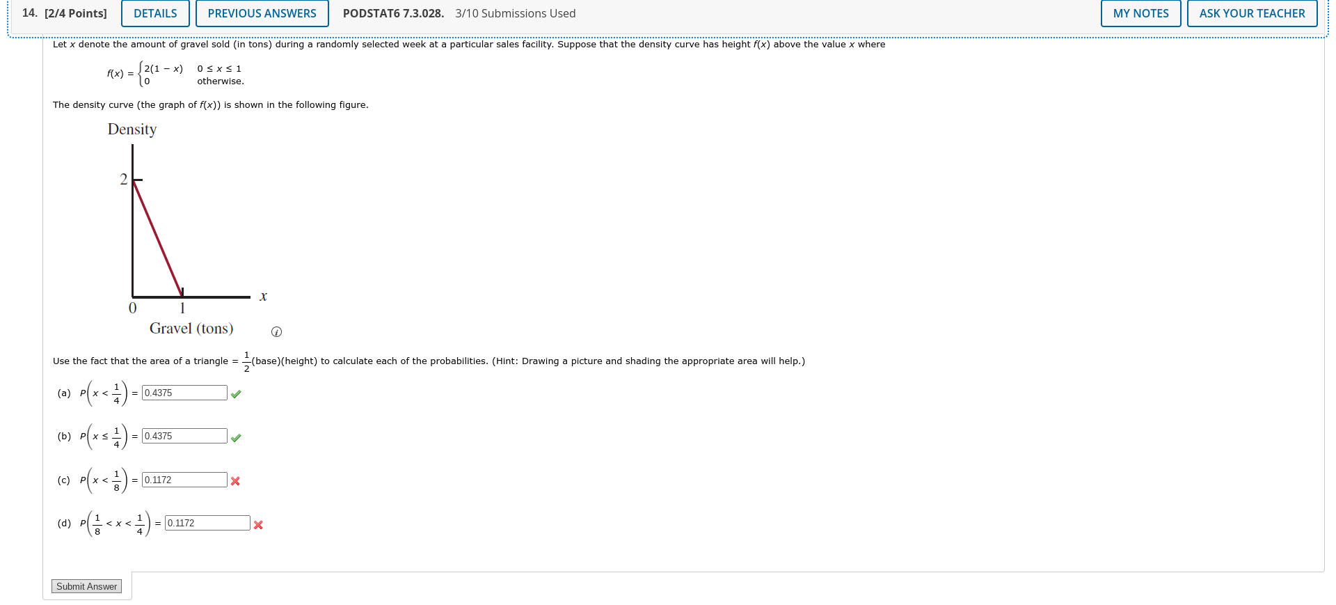 solved-f-x-2-1-x-00-x-1-otherwise-the-density-curve-the-chegg