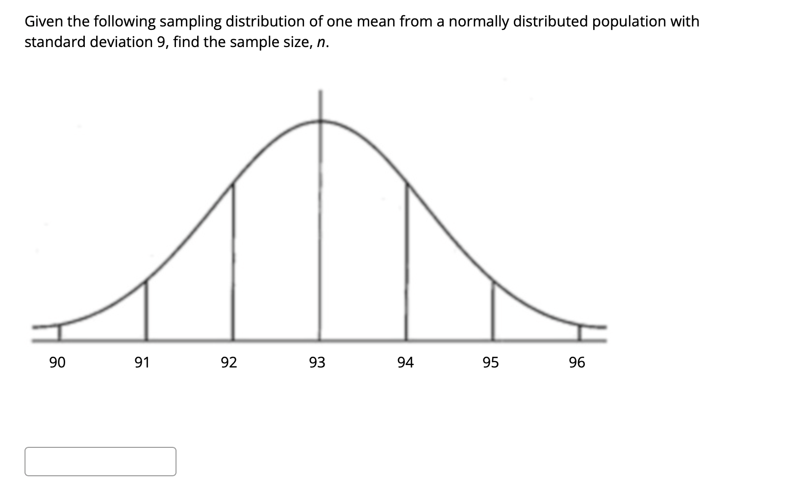 solved-given-the-following-sampling-distribution-of-one-mean-chegg