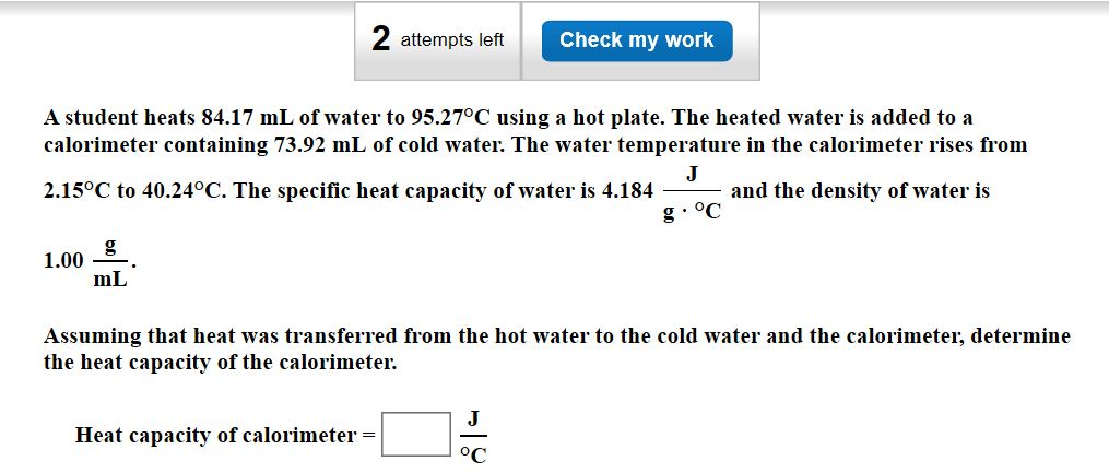 Solved Heat transferred from the hot water to cold water in | Chegg.com