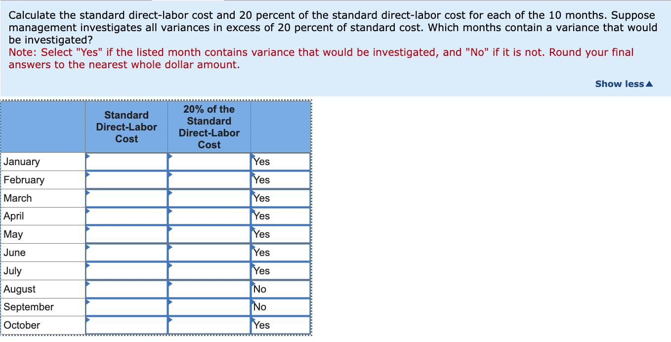 Solved PR 10-38 (Static) Direct-Labor Variances at | Chegg.com