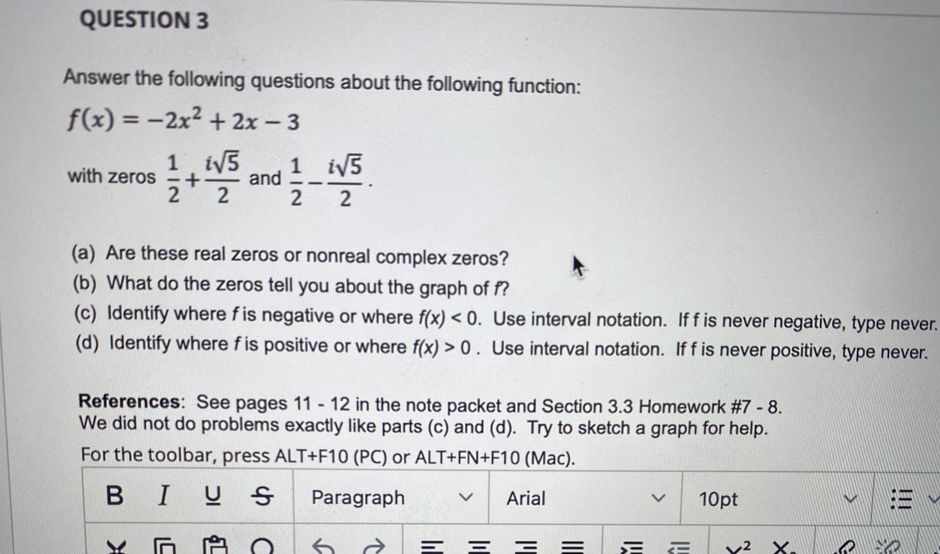 Solved Answer the following questions about the following | Chegg.com