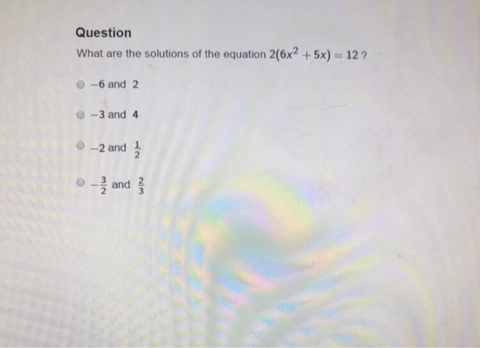 solutions to 3x 2 12x 6 0