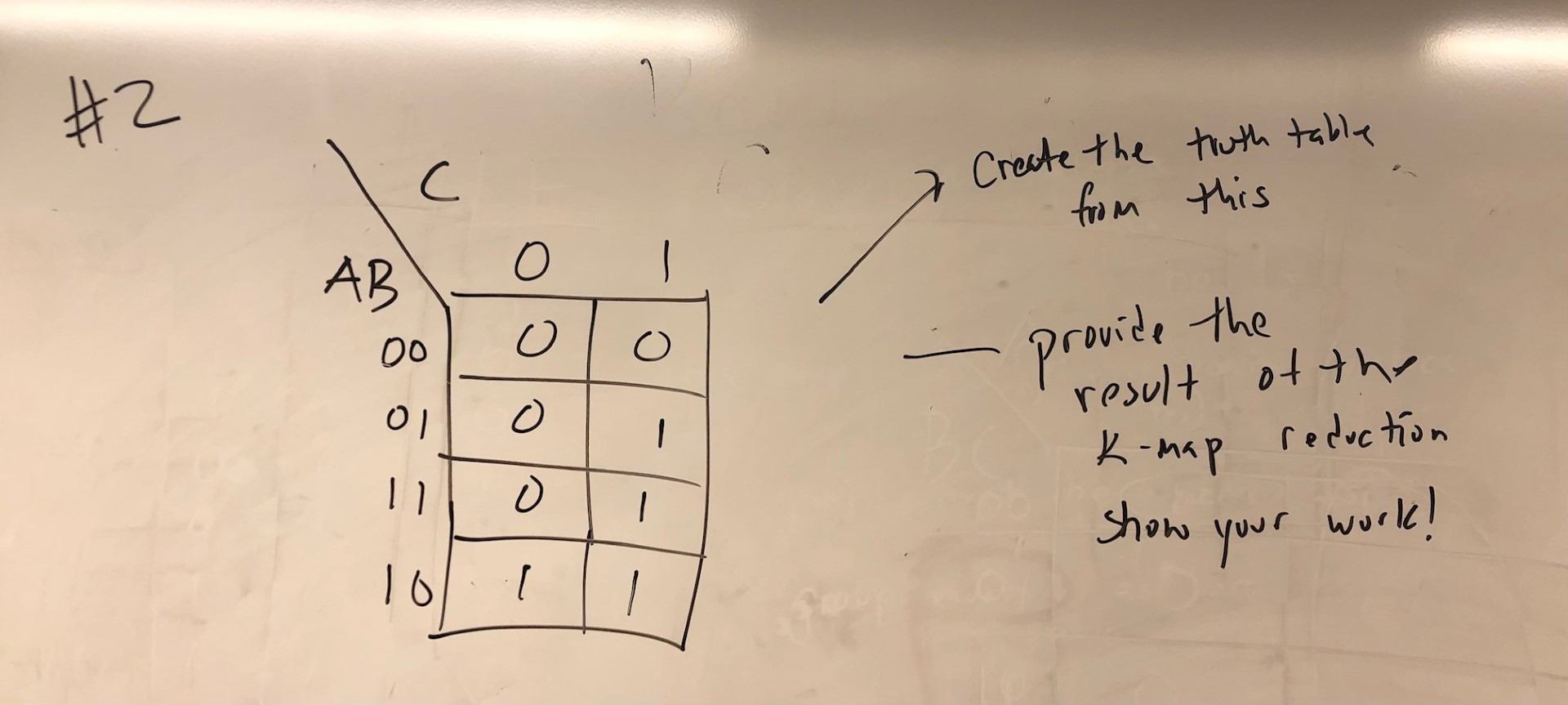 Solved λ Crecte the truth table from this provide the result | Chegg.com