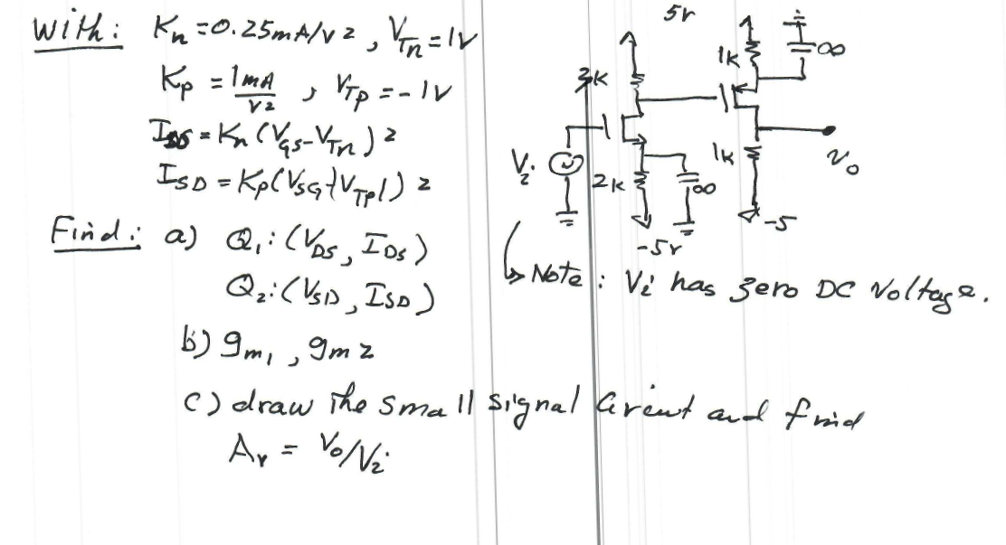 5r Thing 2 Ik 2 12k With Kn 0 25ma V2 Yn Lv Kp Chegg Com