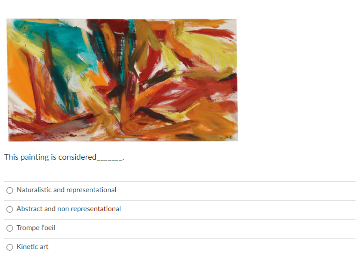 This painting is considered Naturalistic and