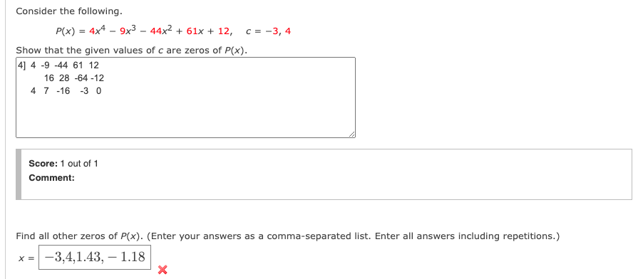 p x )= 6x 9 4x 6 2x 4 200