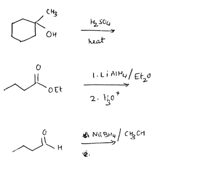 Solved What is the product of these reactions? | Chegg.com