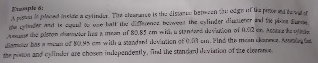 DISTANCE BETWEEN PISTON AND CYLINDER HEAD visual data 5