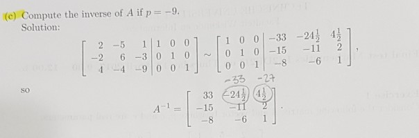 Solved Exercise 1 Consider the following matrix A and vector | Chegg.com