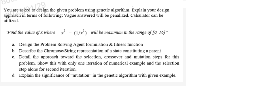 Solved You are asked to design the given problem using | Chegg.com