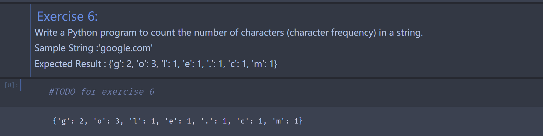 Solved Exercise 6 Write A Python Program To Count The Nu