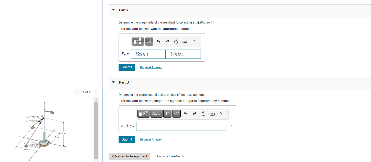 Solved Determine the magnitude of the resultant force acting | Chegg.com