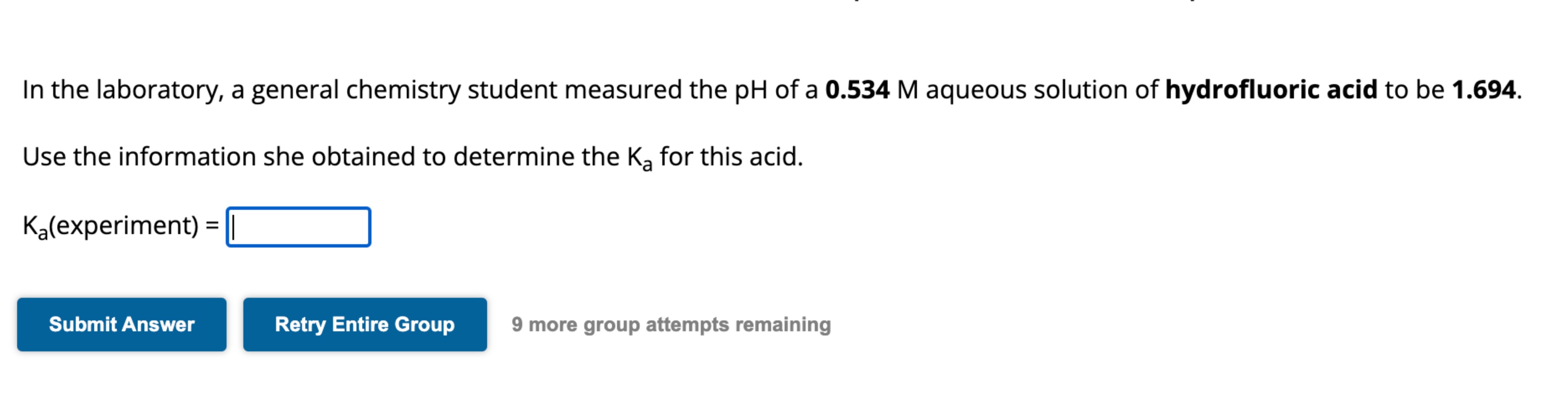 Solved In the laboratory, a general chemistry student