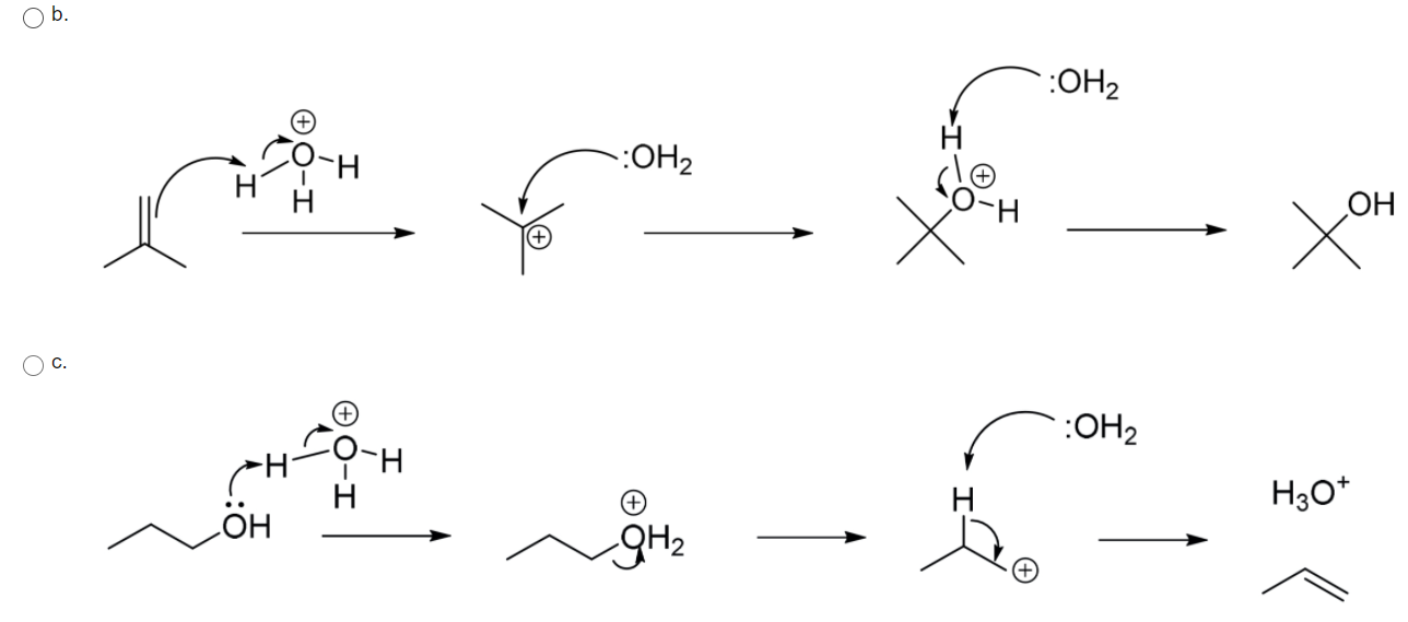 Solved Which of the following mechanisms best | Chegg.com