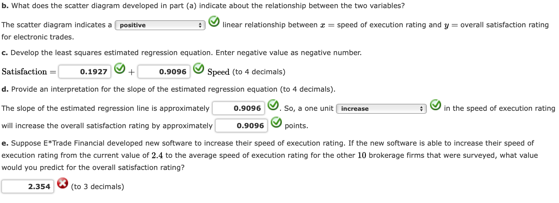 Solved A some association OnLine Discount Broker Survey