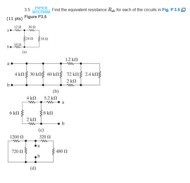 Solved 3.4 For each of the circuits shown in Fig. P3.30, a) | Chegg.com
