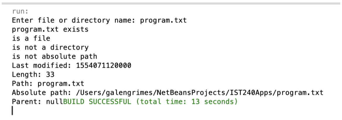 Solved 1. Create a file for the program shown here | Chegg.com