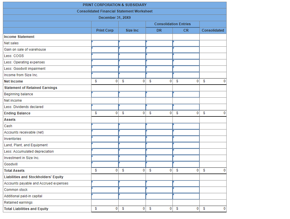 complete-the-consolidation-worksheet-that-would-be-chegg