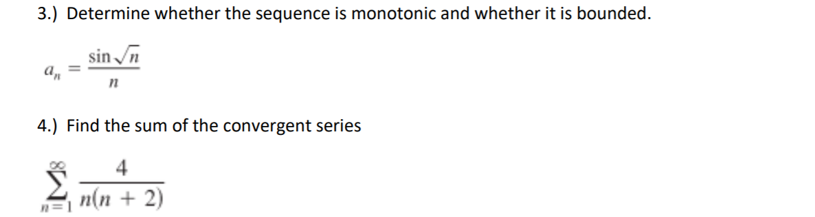 monotonic sequence meaning