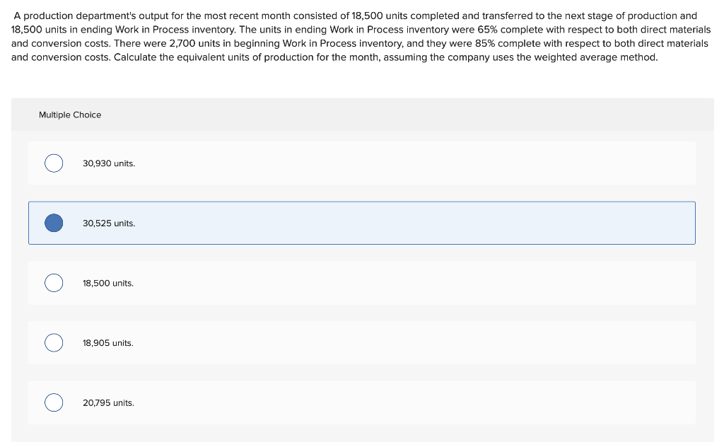 solved-a-production-department-s-output-for-the-most-recent-chegg