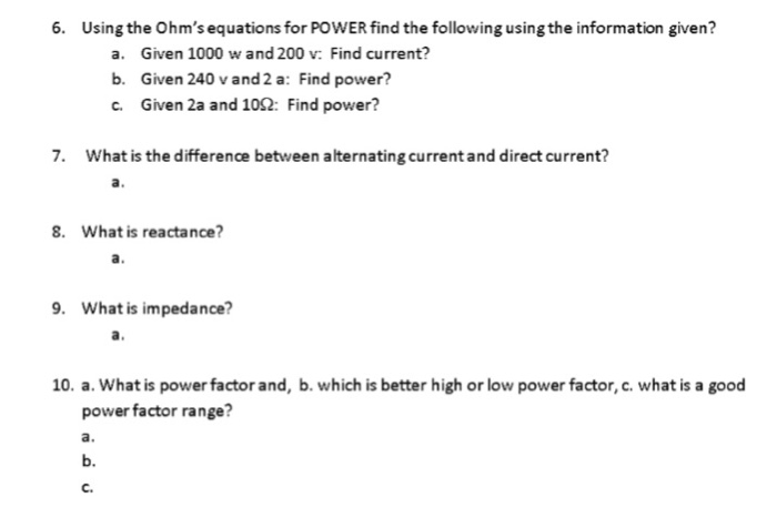 Solved what is the difference between a alternating current | Chegg.com