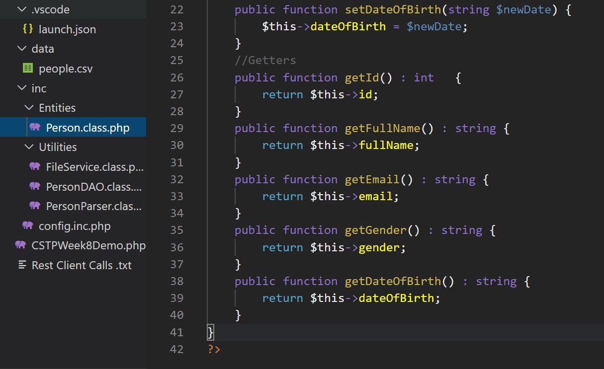Solved Solution Extend this weeeks Demo code to support the | Chegg.com