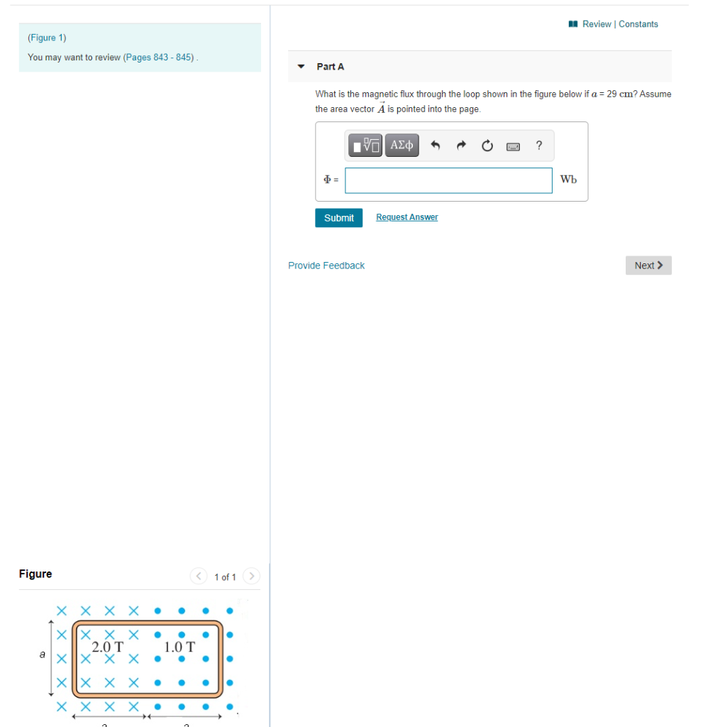 Solved Review Constants (Figure 1) You may want to review | Chegg.com