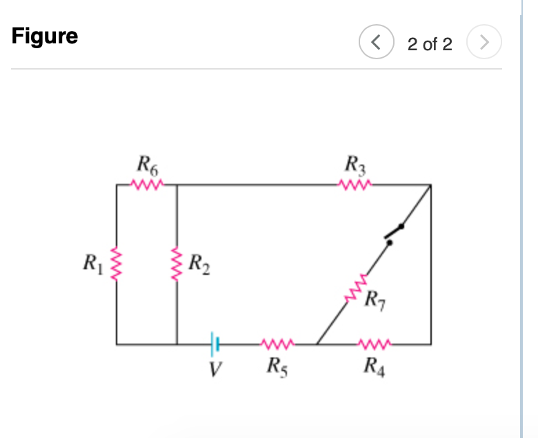 Solved Consider the network of four resistors shown in the