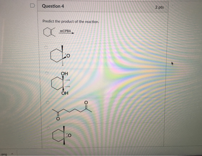 Solved D Question 1 2 pts Identify the product of the | Chegg.com