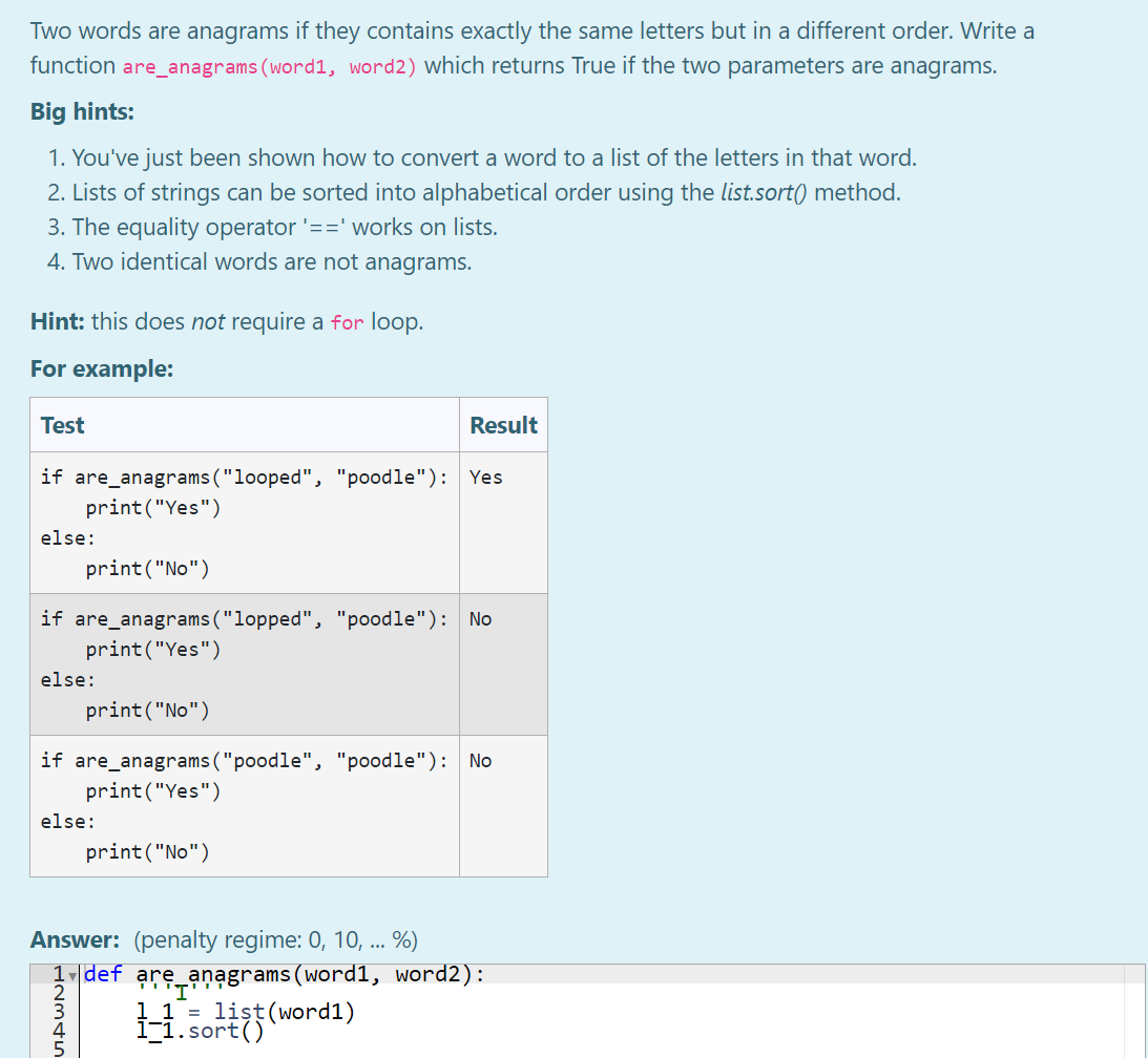 solved-two-words-are-anagrams-if-they-contains-exactly-the-chegg