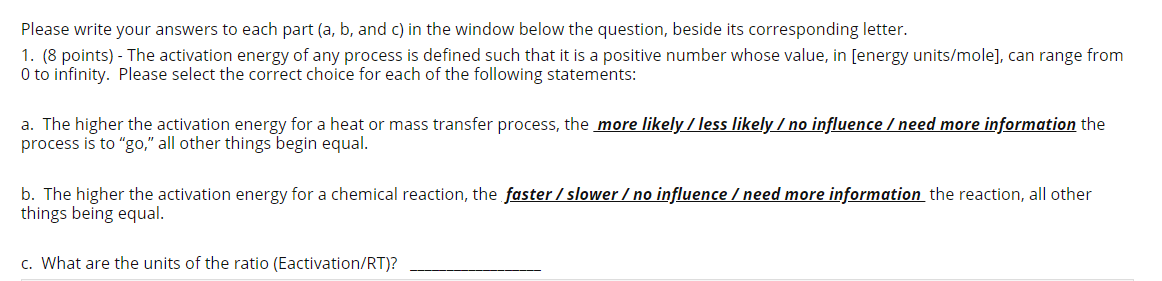 Solved Please write your answers to each part (a, b, and c) | Chegg.com