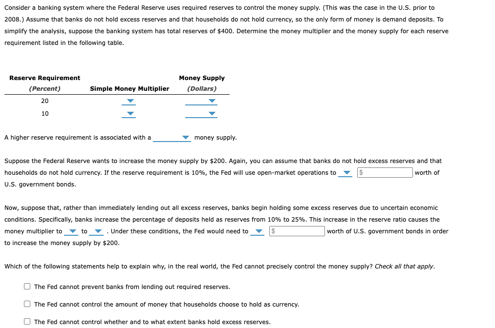 solved-consider-a-banking-system-where-the-federal-rese