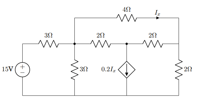 Solved Determine the mesh/loop currents for the following | Chegg.com