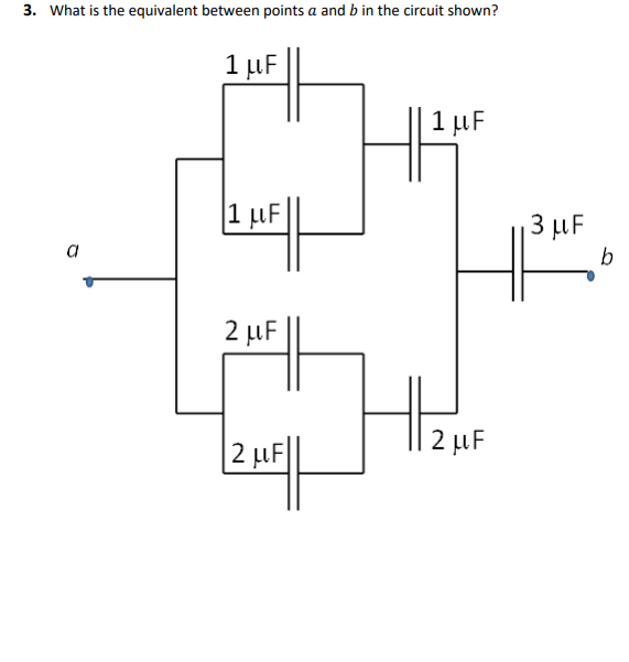 Solved 3. What Is The Equivalent Between Points A And B In 