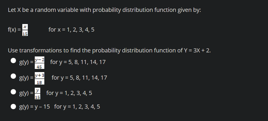 Solved Let X be a random variable with probability | Chegg.com