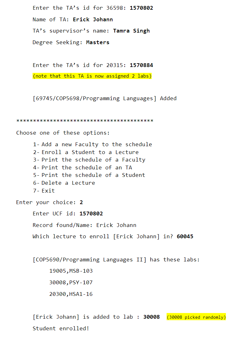 Solved Write a java code that implementing a scheduling | Chegg.com