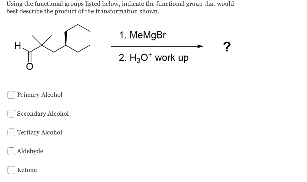 solved-using-the-functional-groups-listed-below-indicate-chegg