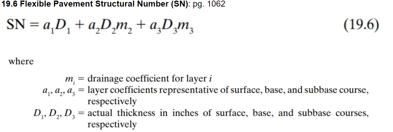 Solved A Flexible Pavement Is Constructed With 5 Inches Of 