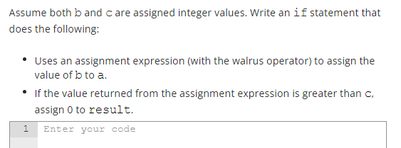 Solved Assume Both B ﻿and C ﻿are Assigned Integer Values. | Chegg.com