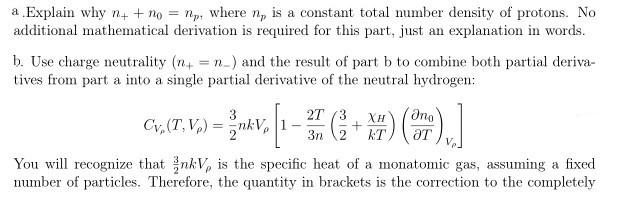 Solved In this exercise, we will derive the heat capacity of | Chegg.com