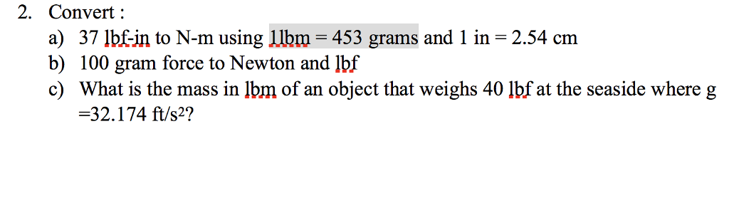 Convert 2 Lbf To Kg