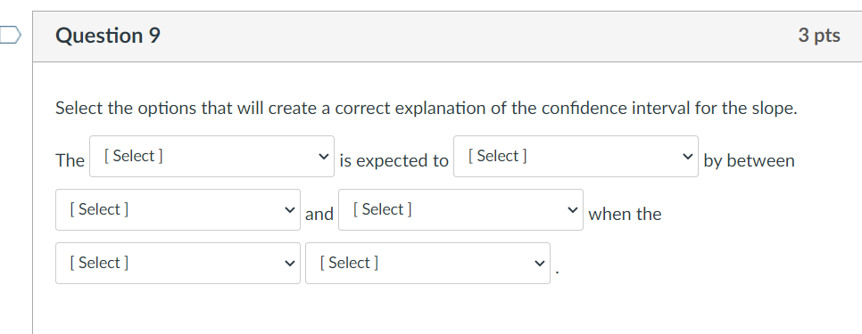 Solved PLEASE HELP!! Select the options that will create a | Chegg.com