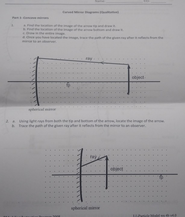  Concave Convex Mirror Worksheet Free Download Gmbar co