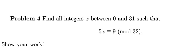 Solved Recall That If A And B Are Integers, And N Is A | Chegg.com