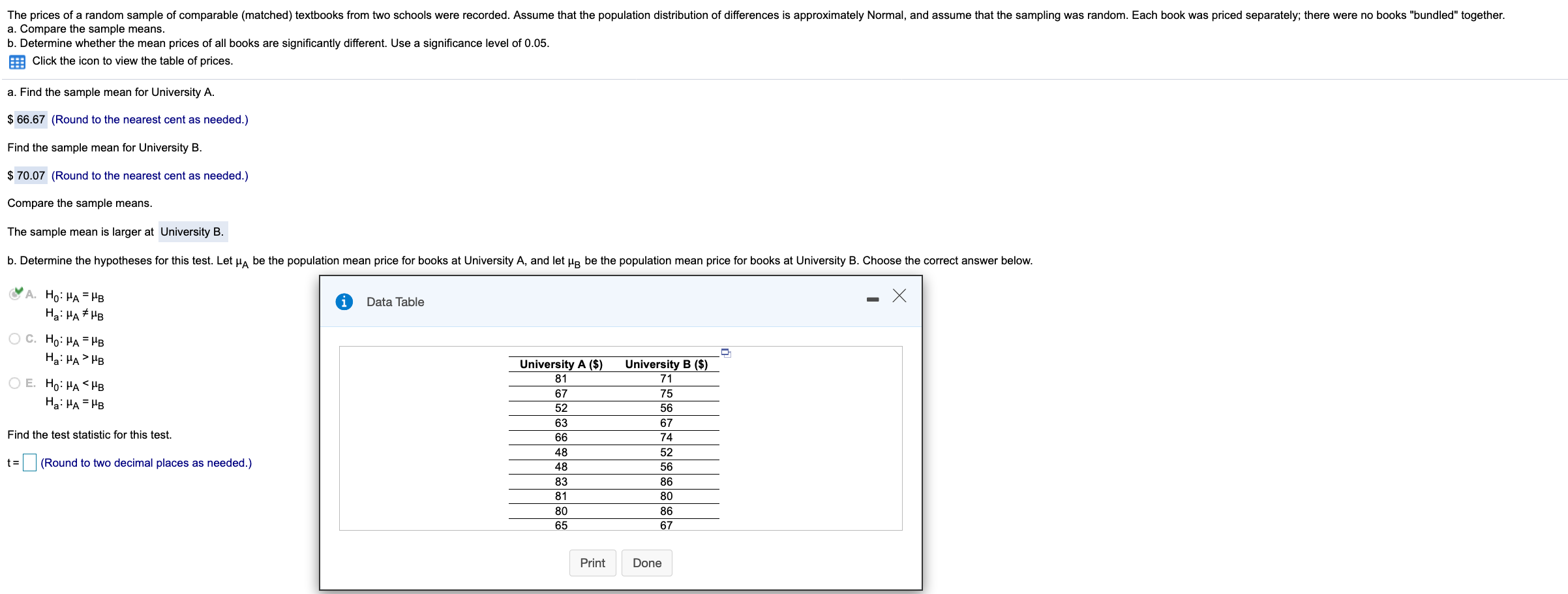 Solved Can you please answer confidence interval for the | Chegg.com