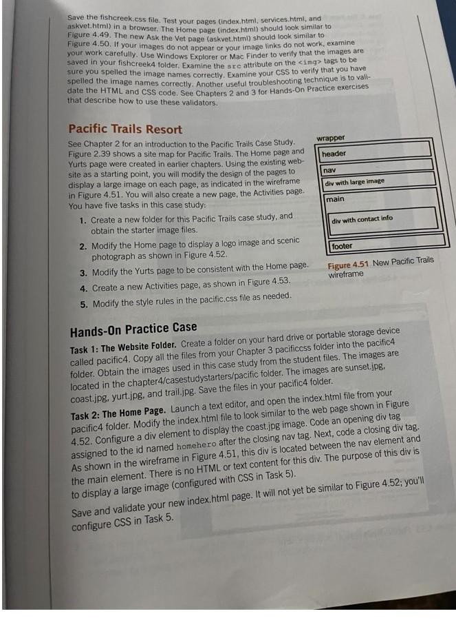 Solved Fish Creek Animal Clinic See Chapter 2 for an