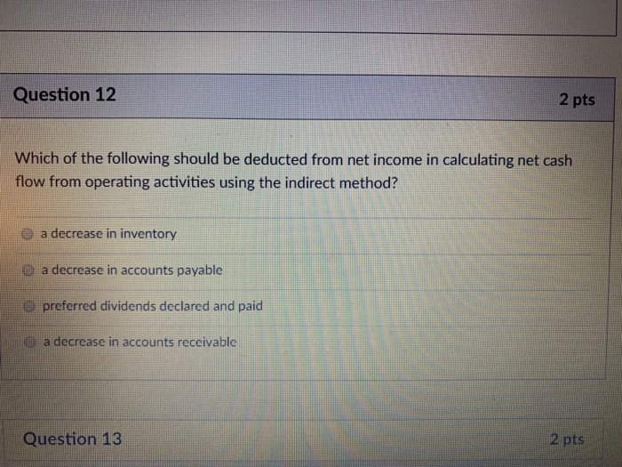 Solved Question 11 2 pts Which of the following concepts of | Chegg.com