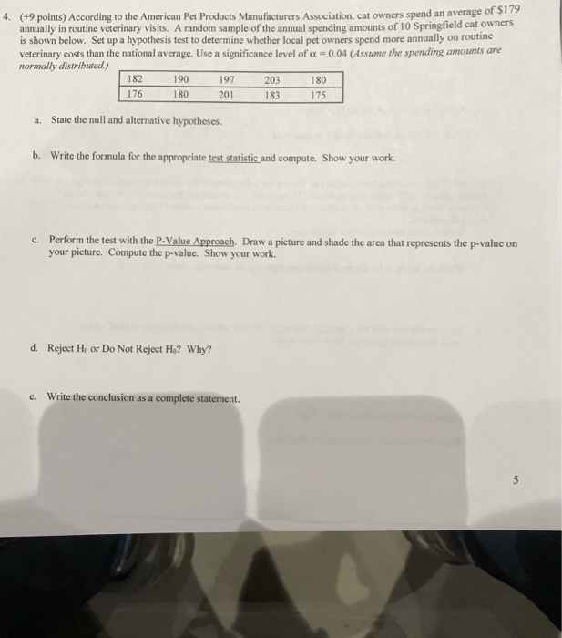 Solved (+9 points) According to the American Pet Products
