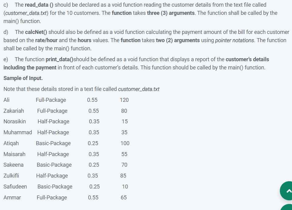 Ali Print Payment Bill For Telekom An Owner Of A Chegg Com